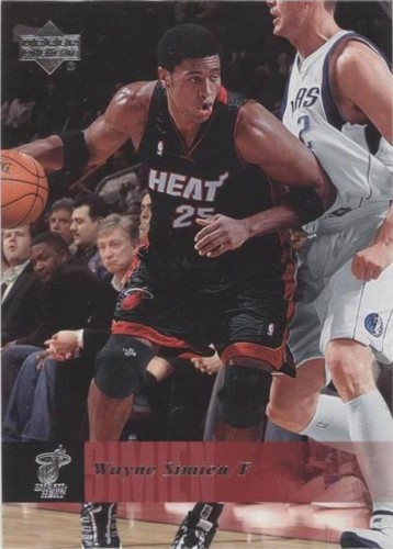 2006-07 Upper Deck - Wayne Simien #100