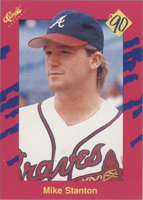 Actualización clásica 1990 edición de viaje rosa - Mike Stanton #T45