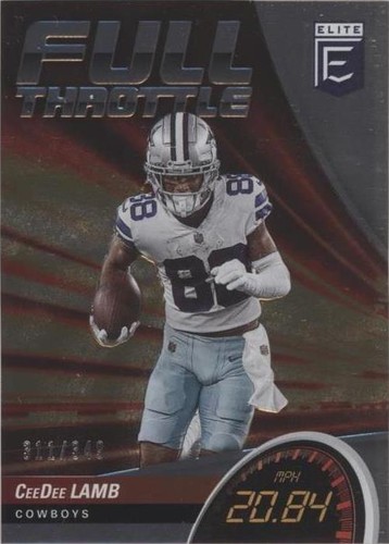 2022 Panini Donruss Elite CeeDee Lamb #FT25