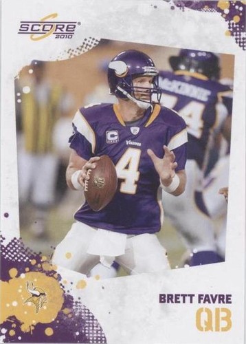2010 Score Brett Favre #161