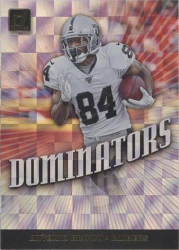 2019 Panini Donruss Antonio Brown #DOM-20