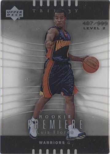 2004-05 Upper Deck Trilogy - Luis Flores #113