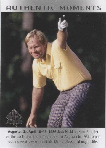 2014 SP Authentic - Jack Nicklaus #55