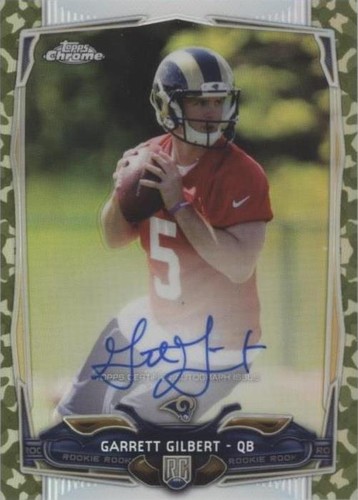 2014 Topps Chrome Garrett Gilbert #224