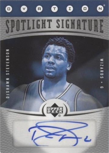2006-07 Upper Deck Ovation - DeShawn Stevenson #SS-DS