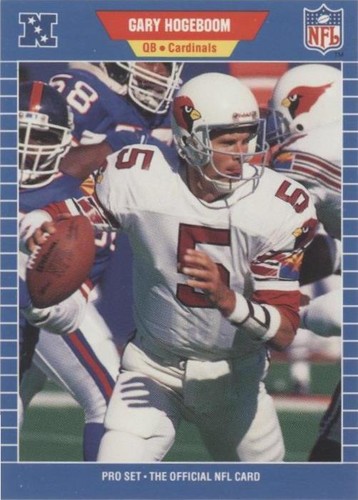 1989 Pro Set Gary Hogeboom #555