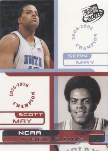 2005-06 Press Pass - Scott May/Sean May #41