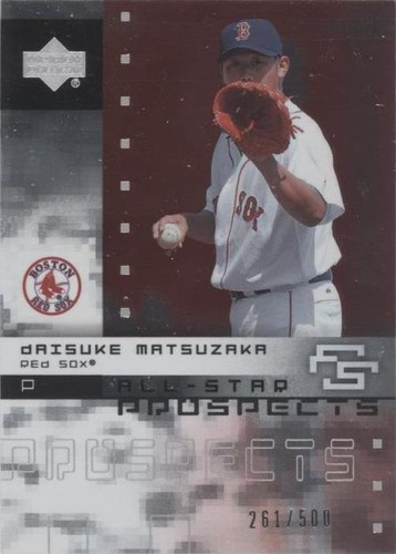 2006 Upper Deck WBC Future Stars #WBC13 Daisuke Matsuzaka PSA 9