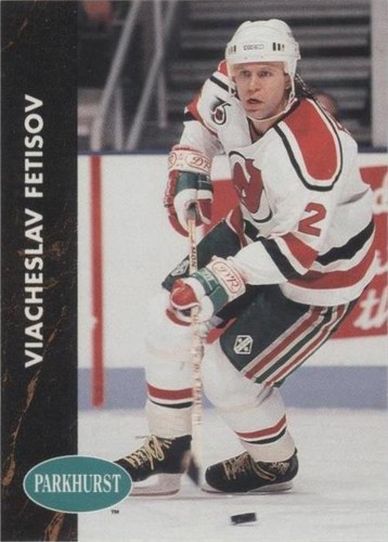 1991-92 Parkhurst - Viacheslav Fetisov #96