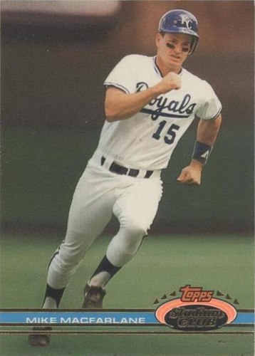 1991 Topps Stadium Club - Mike Macfarlane #15