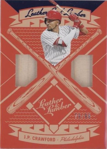 2019 Panini Leather & Lumber - J.P. Crawford #LLD-JC