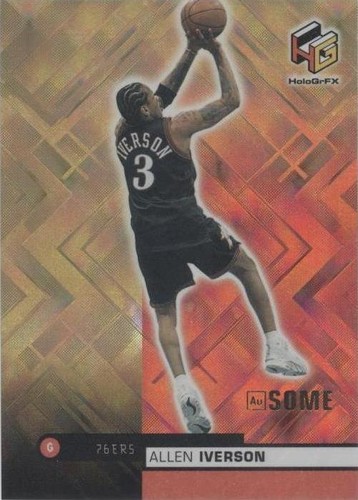 1999-00 Upper Deck HoloGrFX - Allen Iverson #41 AU