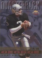 1997 Score Board Playbook Jeff George #3
