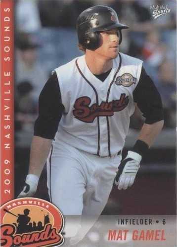 2009 MultiAd Sports Nashville Sounds - Mat Gamel #14