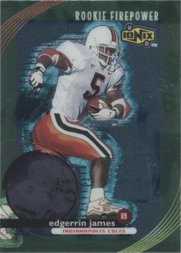 1999 UD Ionix Edgerrin James #76