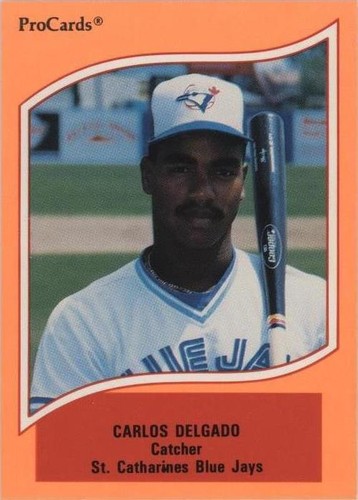 1990 ProCards A & AA Minor League Stars - Carlos Delgado #184
