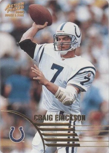1995 Action Packed Rookies & Stars Craig Erickson #61