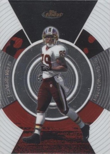 2005 Topps Finest Santana Moss #58
