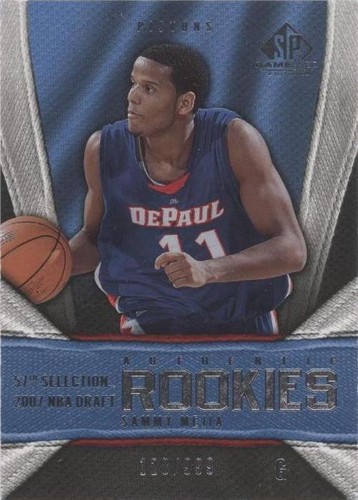 2007-08 SP Game Used - Sammy Mejia #188