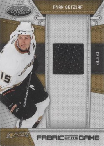2010-11 Certified - Ryan Getzlaf #RG