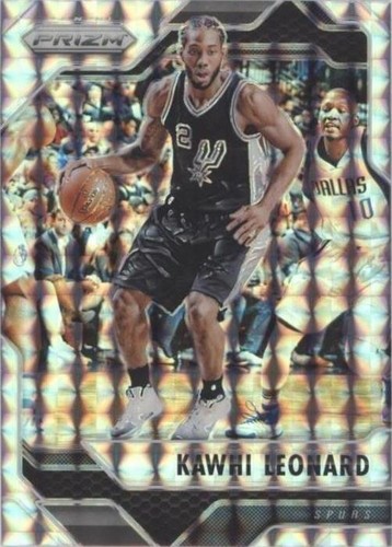 2016-17 Panini Select Silver Prizm Kawhi Leonard Finals MVP