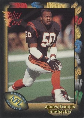 1991 Wild Card James Francis #128