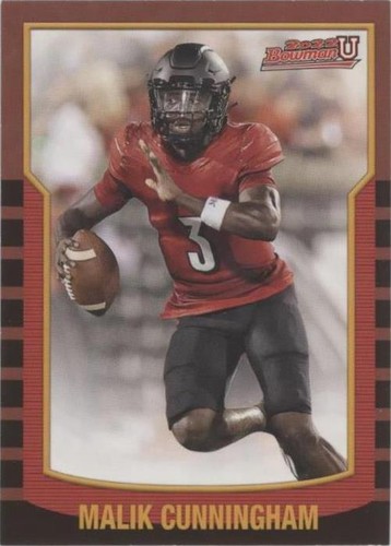2021-22 Bowman University Malik Cunningham #2KB-9