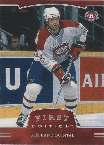 2002-03 In the Game Be A Player First Edition - Stephane Quintal #177