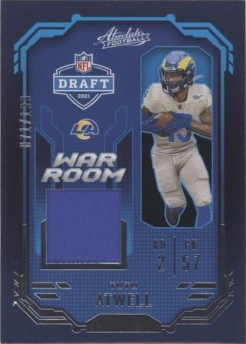 2021 Panini Absolute Tutu Atwell #WRM-TAT