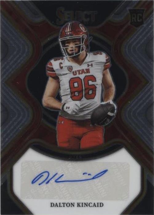 2023 Panini Select Draft Picks - Rookie Signatures #RS-DKI Dalton Kincaid (AU, RC)