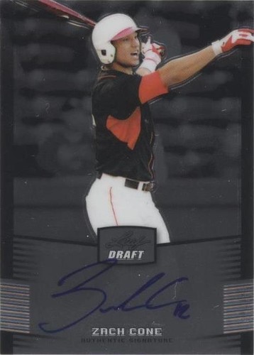 2012 Leaf Metal Draft - Zach Cone #BA-ZC1