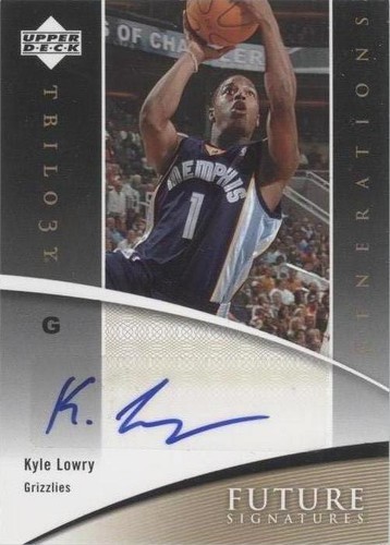 2006-07 Upper Deck Trilogy - Kyle Lowry #FS-KL