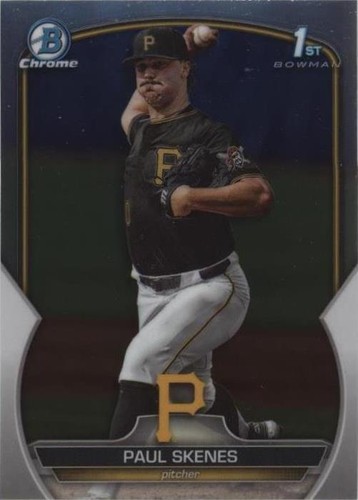 PSA 10 PAUL SKENES 1st 2023 Bowman Chrome Draft PIRATES