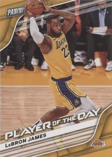 2020-21 Panini Player of the Day - LeBron James #1