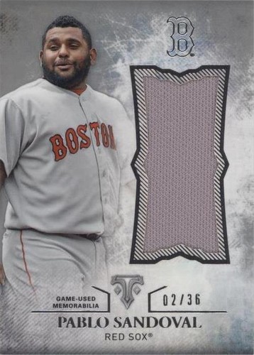 2015 Topps Triple Threads - Pablo Sandoval #UJR-PS