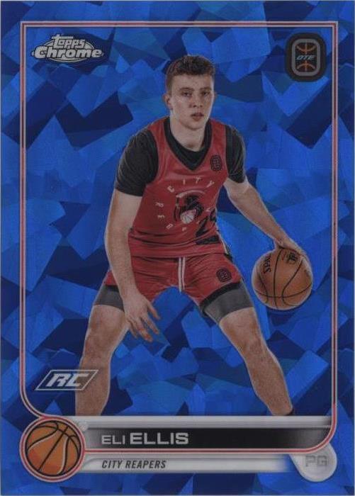 2022-23 Topps Chrome OTE Overtime Elite Sapphire Edition - Eli Ellis #63