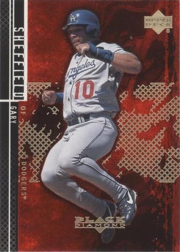 2000 Upper Deck Black Diamond Rookie Edition - Gary Sheffield #62