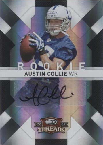 2009 Donruss Threads Austin Collie #109