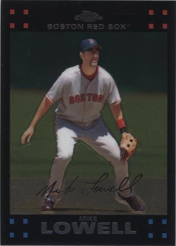 2007 Topps Chrome - Mike Lowell #44