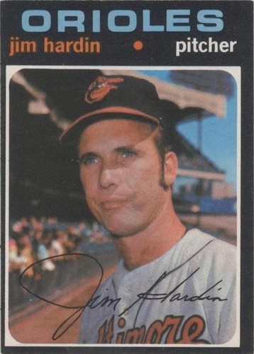 1971 O-Pee-Chee - Jim Hardin #491