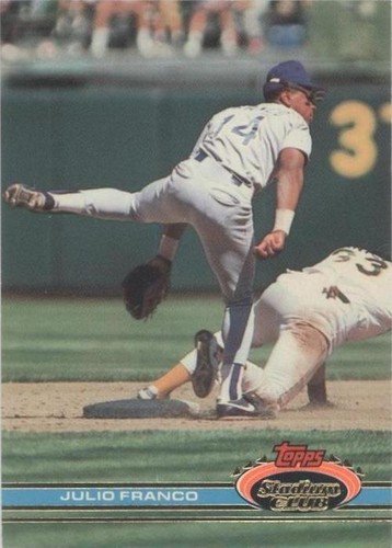 1991 Topps Stadium Club - Julio Franco #173