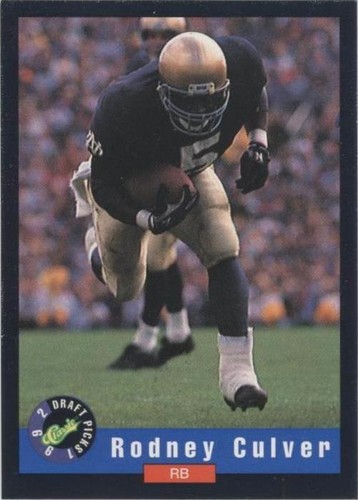 1992 Classic Draft Picks Rodney Culver #47