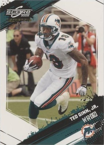 2009 Score Inscriptions Ted Ginn Jr. #160