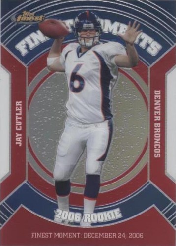 2007 Topps Finest Jay Cutler #RFM-JC