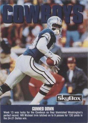 1992 Skybox Impact Michael Irvin #282