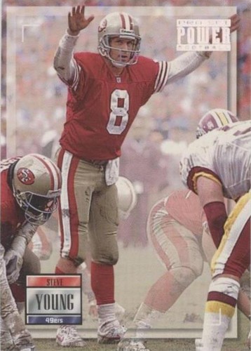 1993 Pro Set Power Steve Young #108