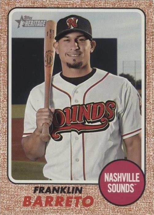 2017 Topps Heritage Minor League Edition - Franklin Barreto #173