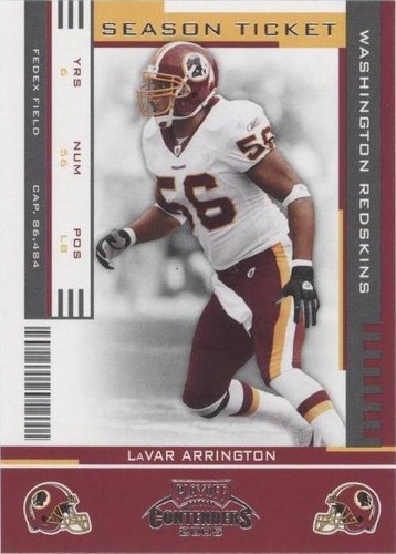 2005 Playoff Contenders LaVar Arrington #99