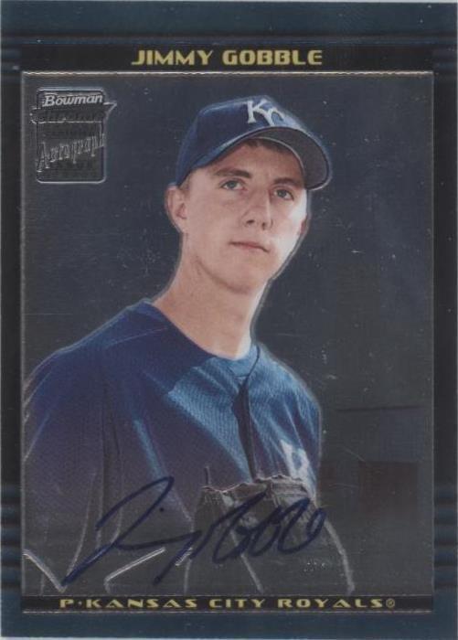 2002 Bowman Chrome - Jimmy Gobble #394