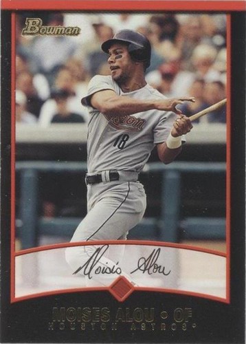2001 Bowman - Moises Alou #82